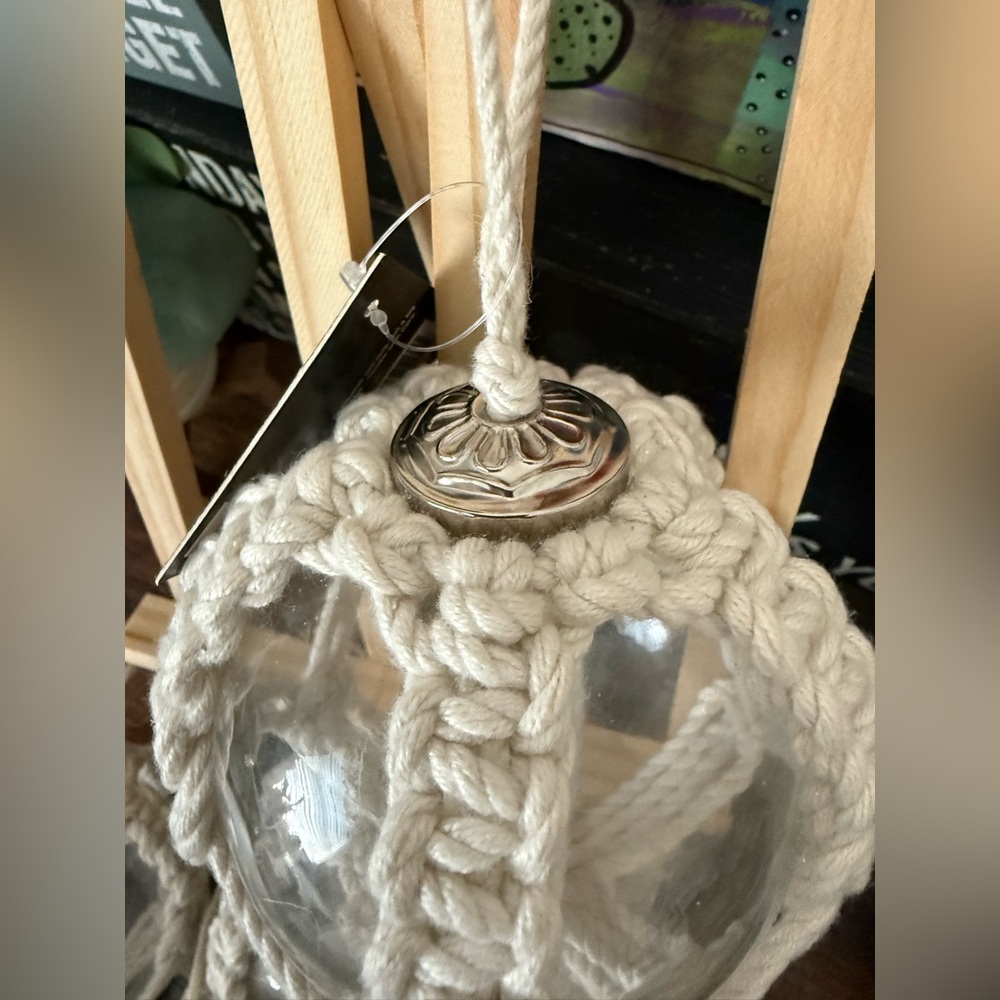 Robert Stanley Macramé Boho Christmas Ornaments NWT - Picture 4 of 7
